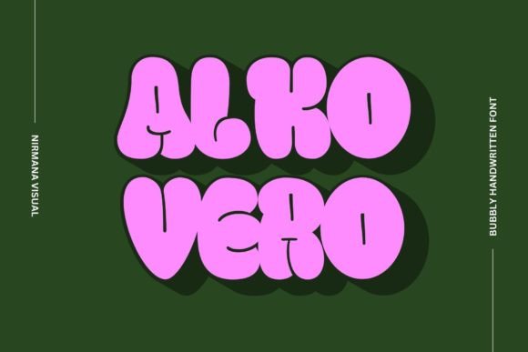 Alko Vero: A Retro Display Font for Bold Branding