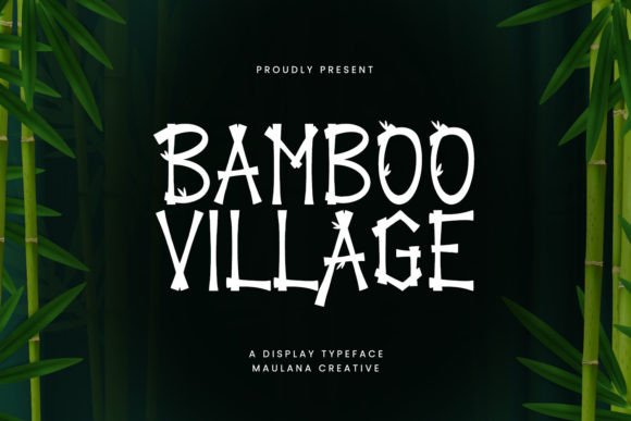 Bamboo Village Font Review: A Bold Display Choice for Designers