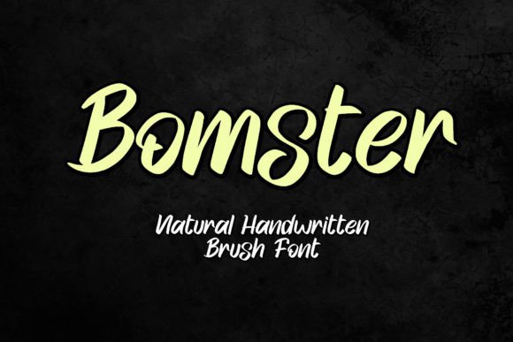 Bomster: The Perfect Handwritten Font for Crafters