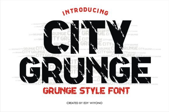City Grunge Font: A Bold Display for Youth Culture