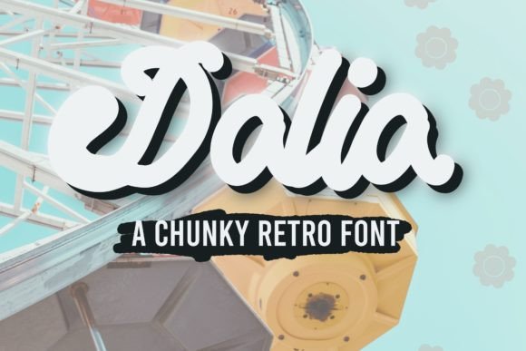Dalia: The Cute Display Font for Joyful Branding