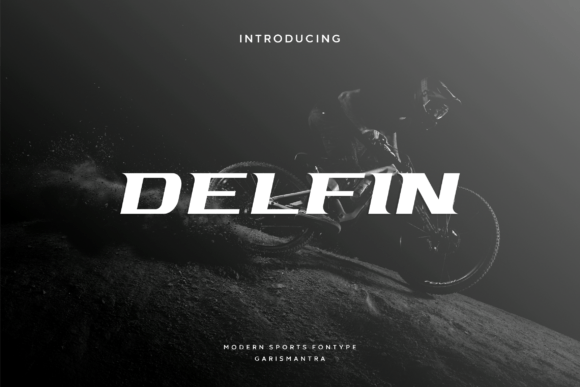 Delfin: The Modern Sports Display Font for Bold Branding