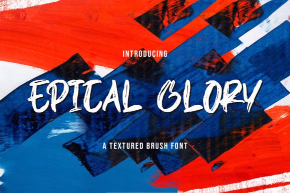Epical Glory: The Brush Font That Elevates Small Business Brands