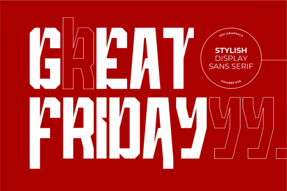 Great Friday: A Modern Display Font for Branding
