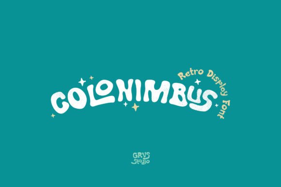Grvs Colonimbus Retro Display Font Review for Vintage Branding