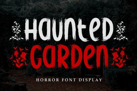 Haunted Garden Font Review: A Mystical Display Typeface