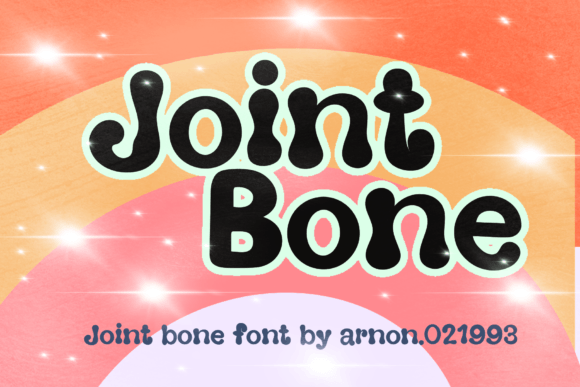 Joint Bone: A Playful Display Font for Bold Branding
