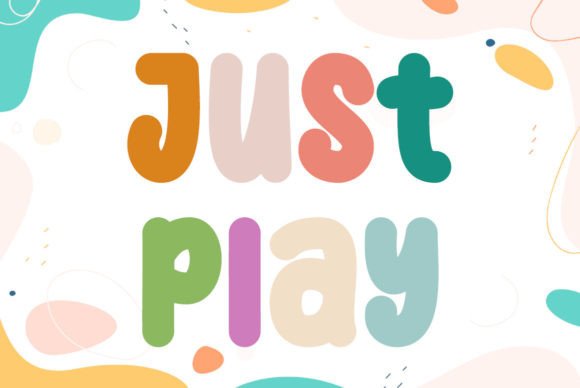 Just Play: A Happy Display Font for Small Business Branding