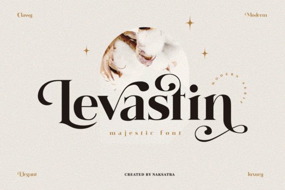 Levastin: A Luxury Typeface for Elegant Editorial Design