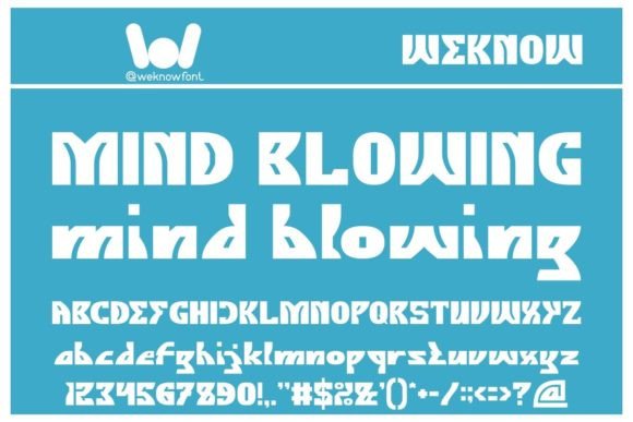 Mind Blowing: The Techno-Science Display Font for Modern Brands
