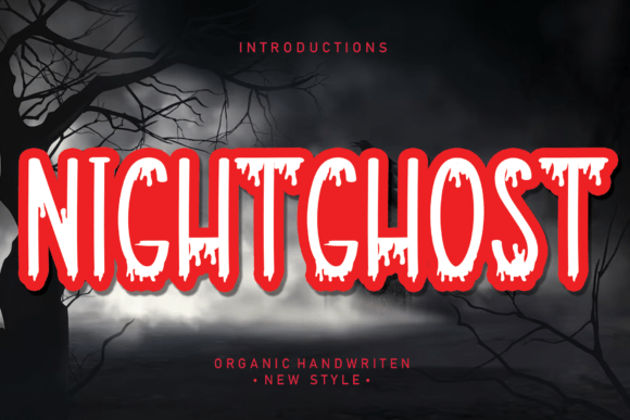 Nightghost Display Font for Bold Web Headers