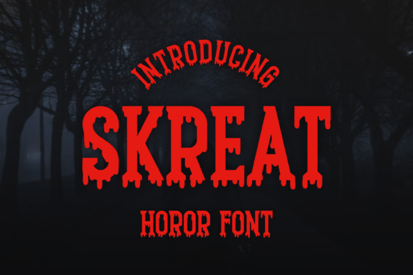 Skreat: The Bold Display Font for Makers