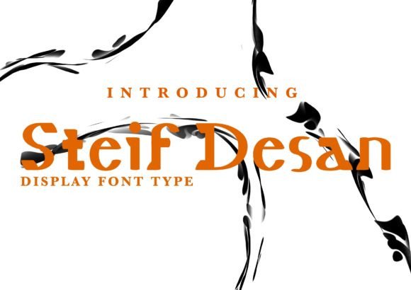 Steif Desan: A Versatile Display Typeface for Modern Web Design