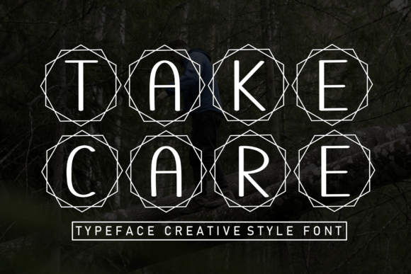 Take Care: A Quirky Display Font for Handmade Brands