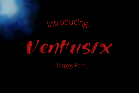 Ventusix: The Dynamic Display Font for Impactful Marketing