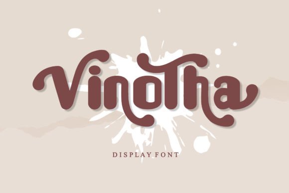 Vinotha Font Review: Elevating Luxury Campaigns with Elegant Display Type